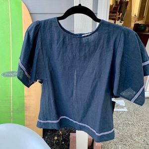 J.O.A. Linen Top